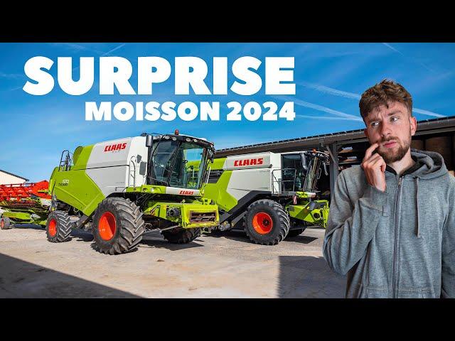 NOUVELLE MOISSONNEUSE ? Début de la moisson 2024