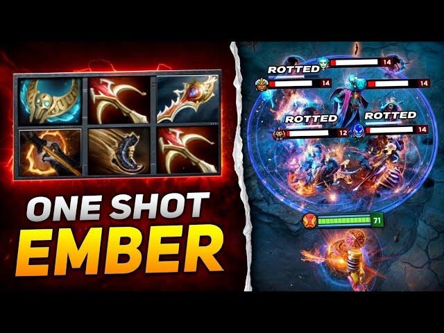 71 Kills Ember Spirit EZ GameDivine Rapier One shot | Dota 2 Gameplay