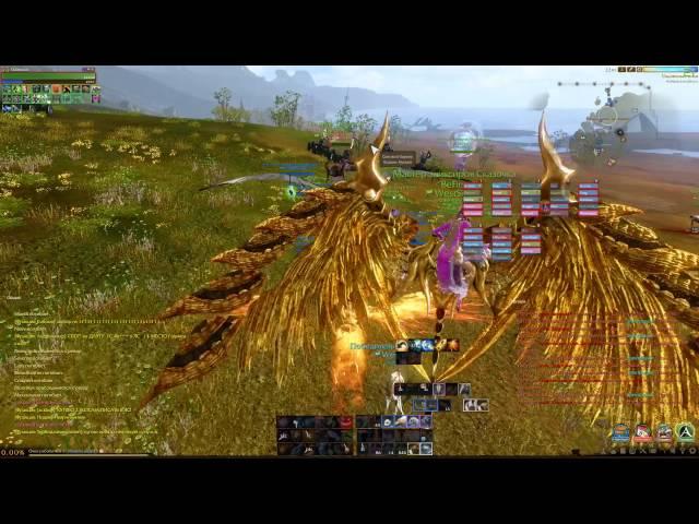 Archeage/Луций. WestSide[90чел+Skill] vs P2W[100чел+LowSkill]