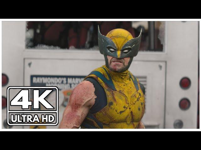 All Wolverine Fight Scenes 4K | Deadpool & Wolverine |