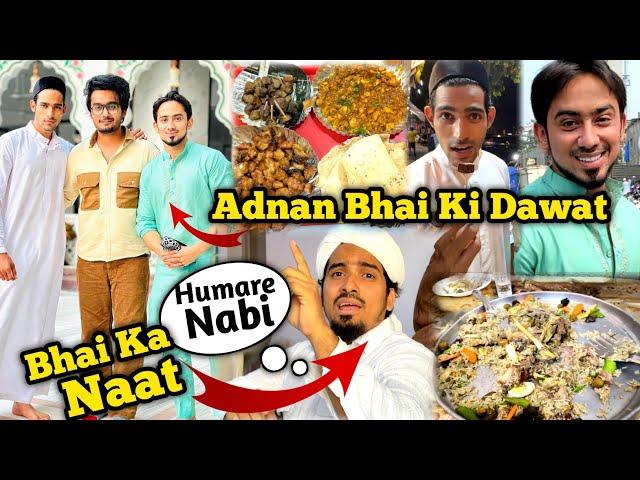 Adnaan Bhai Ke Ghar Pe Dawat @Adnaan07| Mumbai Street Food | Aagaz Bhai Ki Dawat| Param Vlog #132