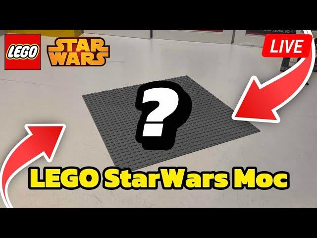 LEGO StarWars MOC Build LIVE