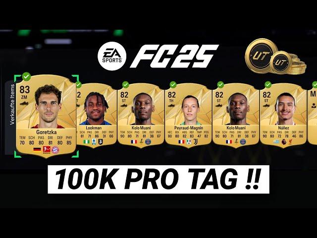 EA FC 25 • 100K PRO TAG ohne Aufwand!!  DAS KANN JEDER! | FC 25 Trading Tipps Deutsch