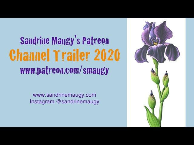 Sandrine Maugy's Patreon art channel trailer 2020