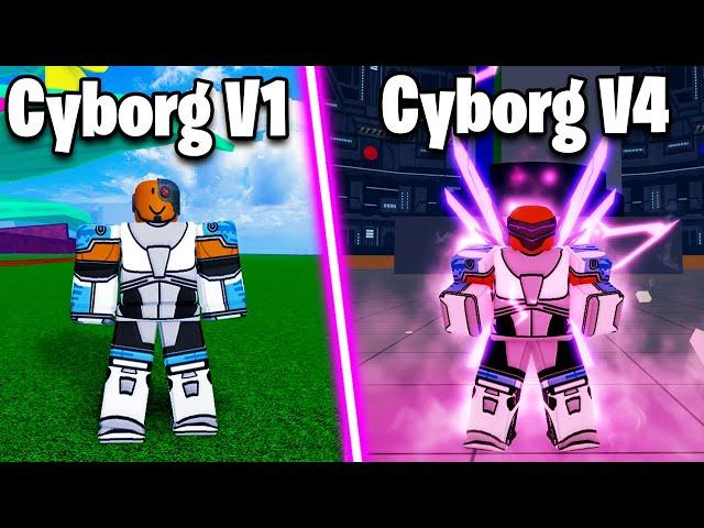 Going From Noob To Awakened CYBORG V4 In One Video [Blox Fruits]...