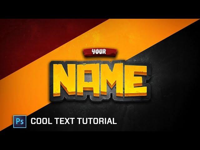 Cool Text Effect Tutorial (+FREE PSD!!) - Tutorial by EdwardDZN