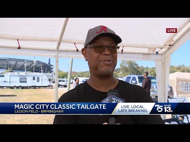 Time for a tailgate: Fans turn Legion Field into a home ahead of Magic City Classic