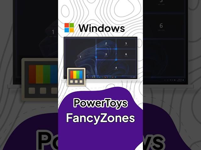 Master layouts on Windows (with PowerToys Fancy Zones) #Windows #Microsoft #developer #technology