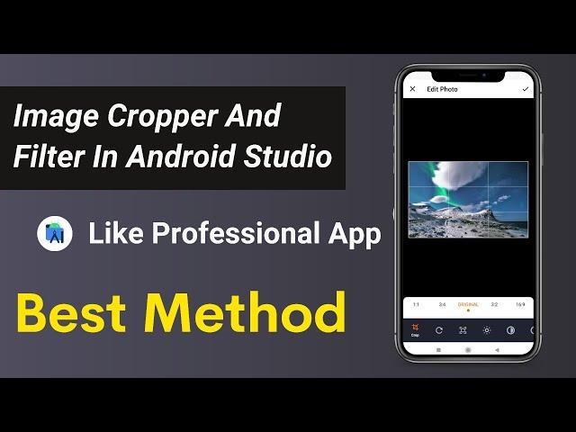 Crop image in android studio | Image cropper in android studio | how to add image cropper in app