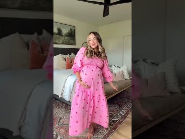 Crossdresser Modeling Roanyer Pregnant Belly #pregnantlife