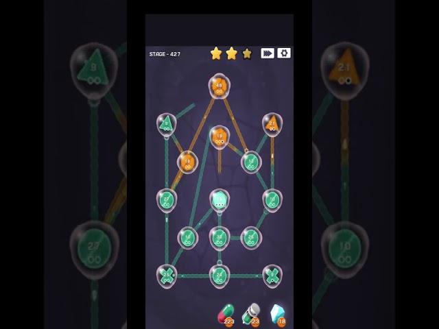 Cell Expansion Wars Level 427 Walkthrough #shorts