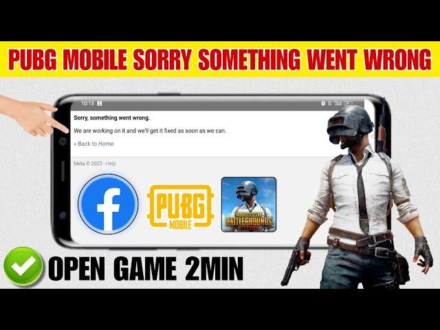 pubg mobile sorry something went wrong | how to fix pubg mobile sorry something went wrong problem