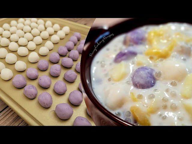 Palidosdos | Ginataang Bilo-Bilo | Rice Balls in Coconut Milk