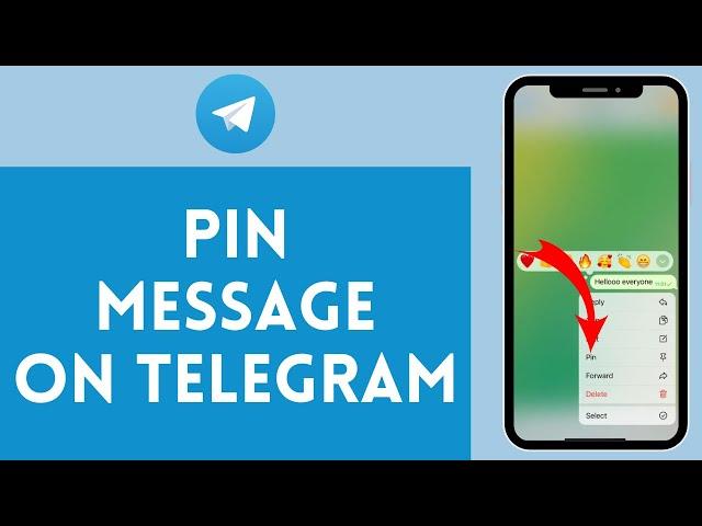 How to Pin Message on Telegram (2024) | Telegram Tutorial