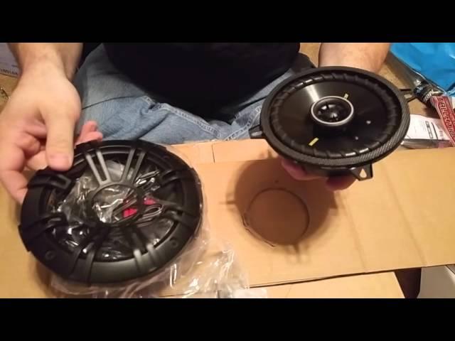 Customer unboxing: Kicker CS5 5-1/4" car speakers | Crutchfield video