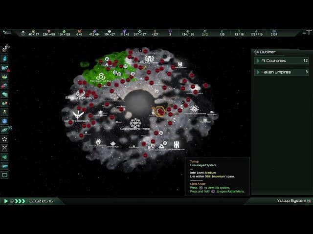 Stellaris observer timelapse