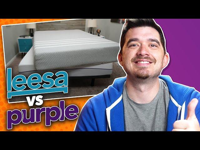 Leesa vs Purple Mattress Review | Best Online Bed?