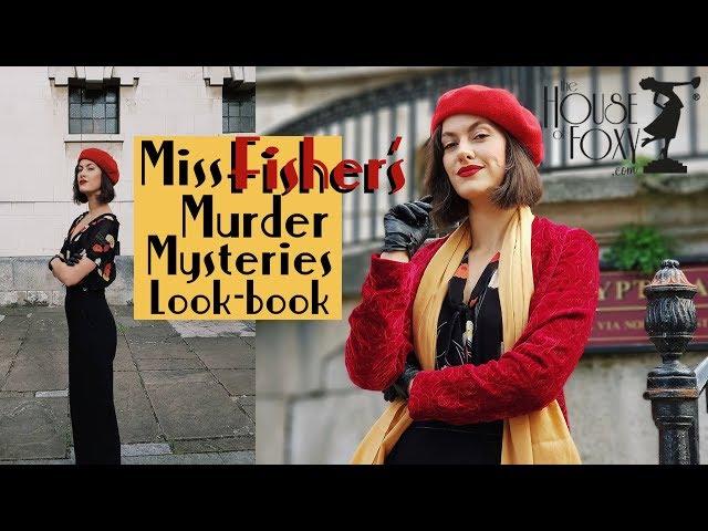 Miss Fisher Look-book (ft. The House of Foxy)⎟VINTAGE TIPS & TRICKS