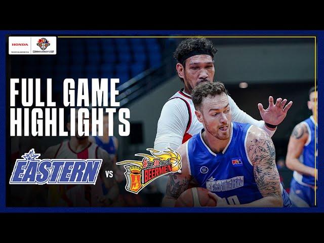 EASTERN VS. SAN MIGUEL | FULL GAME HIGHLIGHTS | PBA SEASON 49 COMMISSIONER'S CUP | DECEMBER 22, 2024