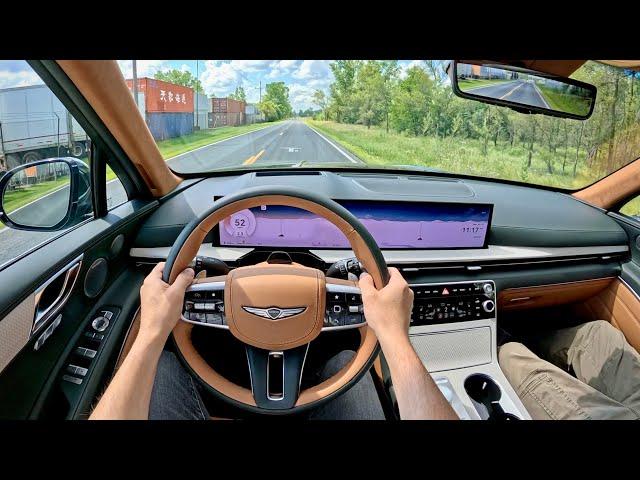 2025 Genesis GV80 3.5T AWD Prestige (Refresh) - POV Driving Impressions