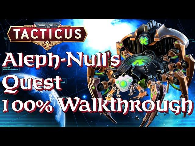 Aleph-Nulls Quest 100%