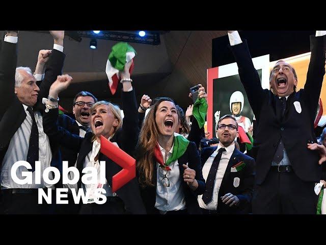 Milano-Cortina selected as host city for 2026 Winter Olympic Games