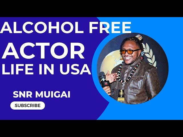 Snr Muigai a popular TV actor in Kenya Starting from square 1 in USA