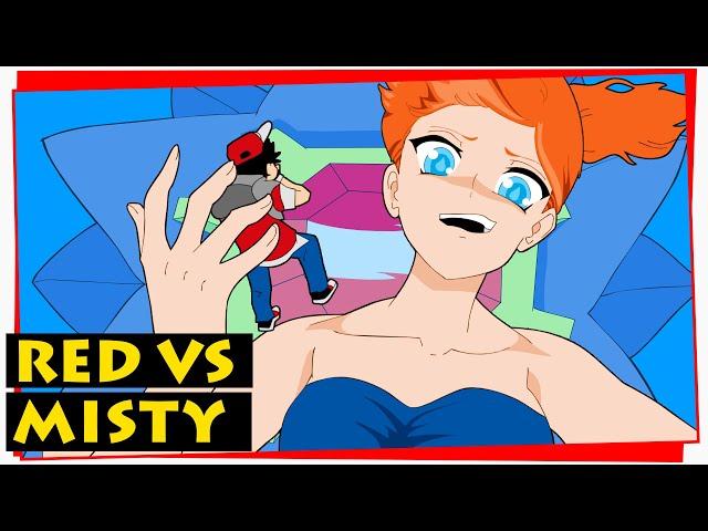  MISTY vs RED  Pokemon Red 11 Fan Made