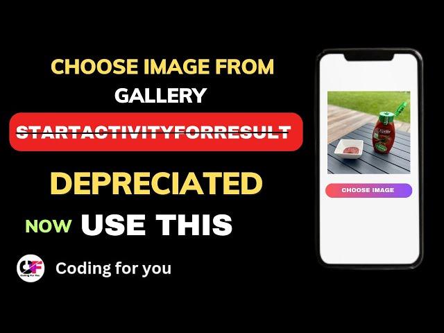 Get Image From Gallery | Android Studio Tutorial | Choose Image From Gallery in Android