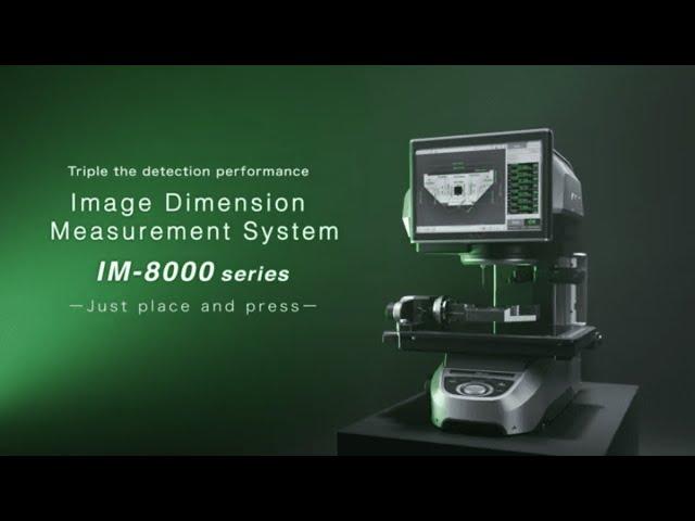 Measurement Tool | Image Dimension Measurement System | Shadowgraph | KEYENCE IM-8000 Series