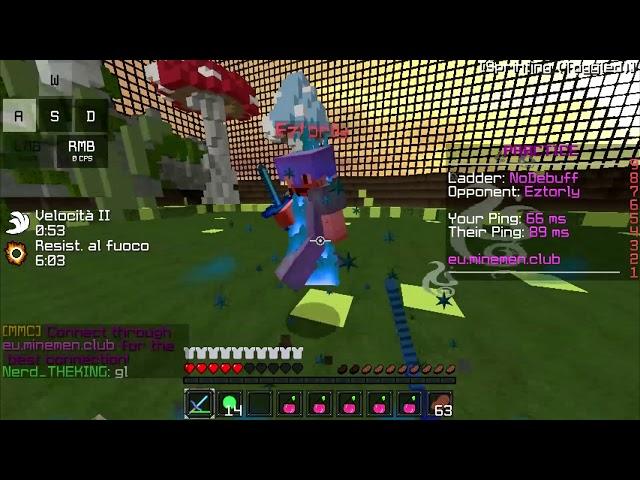 xRikyPvP vs Eztorly PotPvP 5#