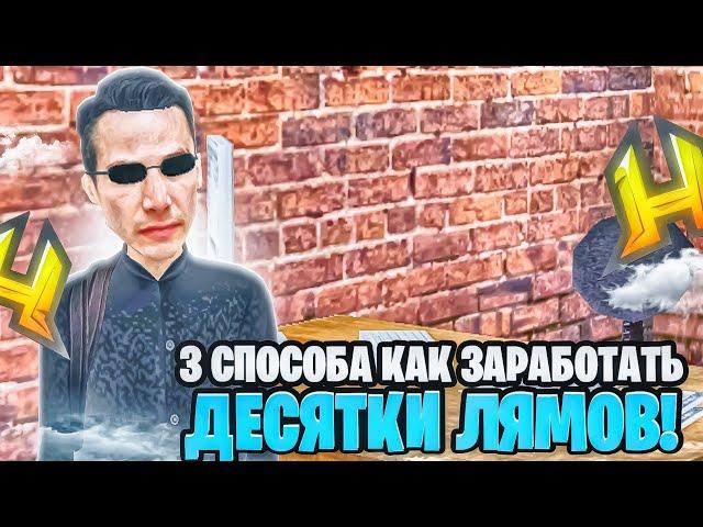 ТОП 3 СПОСОБА КАК МОЖНО ЗАРАБОТАТЬ ДЕСЯТКИ МИЛЛИОНОВ РУБЛЕЙ в RADMIR RP / HASSLE ONLINE 