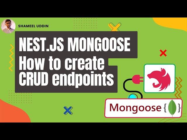 Nestjs Mongoose Tutorial #13 | How to create CRUD endpoints