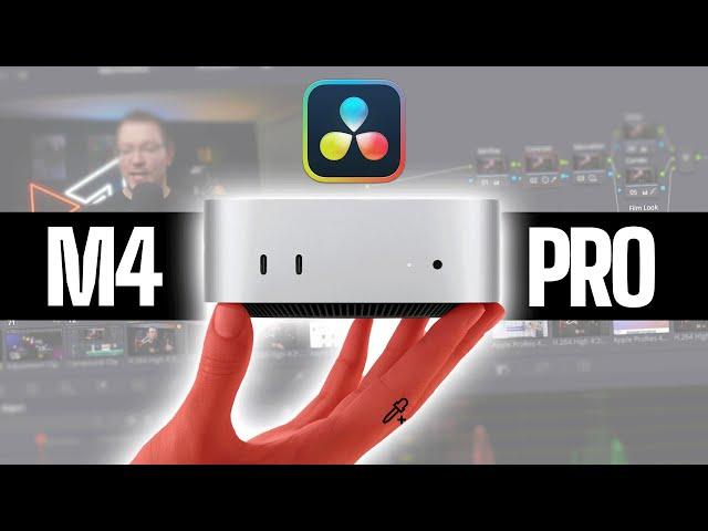 A Waste of Money?! - M4 Vs M4 Pro Mac Mini in DaVinci Resolve STUDIO