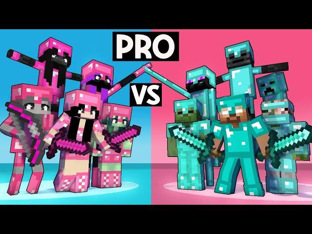 PRO GIRLS VS PRO BOYS -