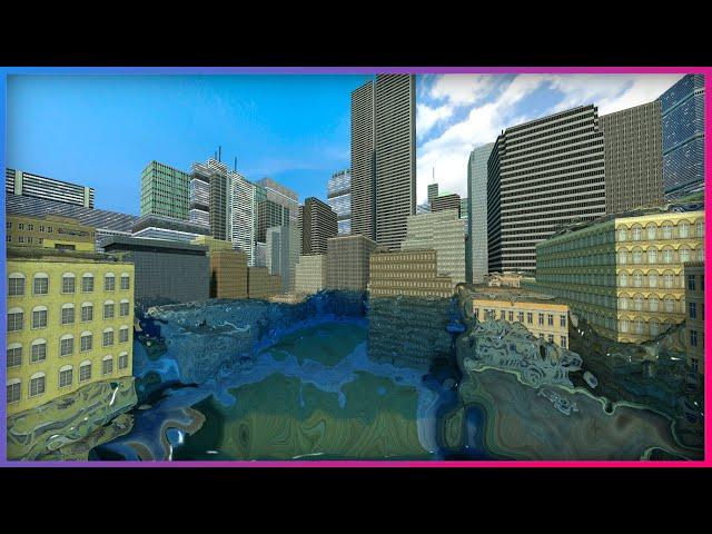 Pushing GWater 2 To It's Limit By Flooding BigCity  | Garry's Mod