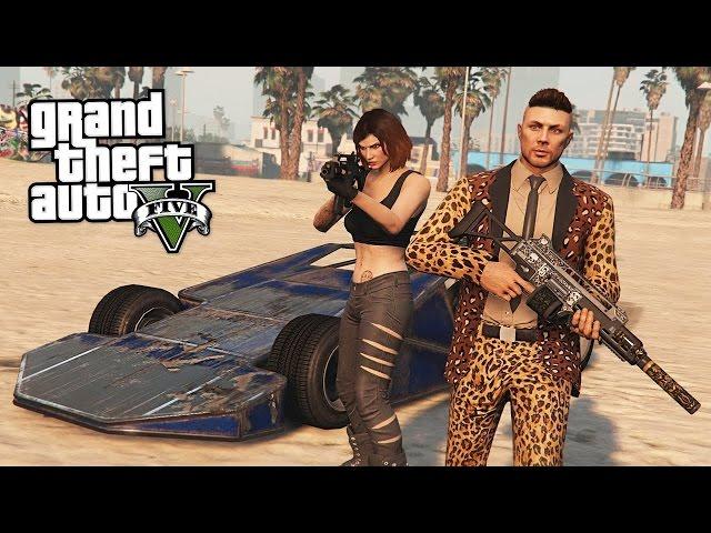 БЕЗУМНАЯ МИССИЯ с МАШИНОЙ РАМПОЙ в GTA 5 ONLINE!