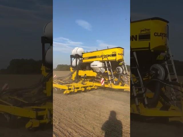 Modern agriculture. Compost tea application. #claydon #farming #agriculture #claas