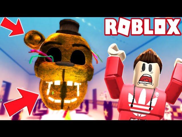 GIANT GOLDEN FREDDY HEAD IS GOING TO EAT ME ALIVE! (Roblox Adventures)