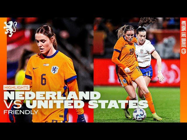  Strong first half & Veerle Buurman's first  for Oranje! | Highlights Nederland - USA