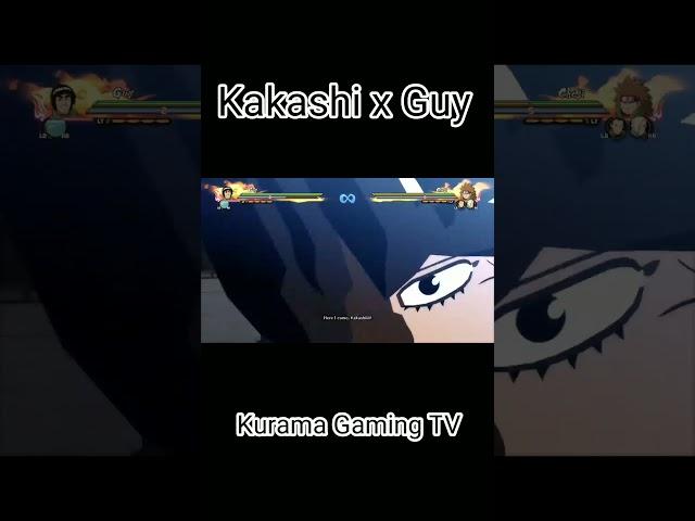 Kakashi x Guy combo l Naruto Shippuden Ultimate Ninja Storm 4 l Kurama Gaming TV