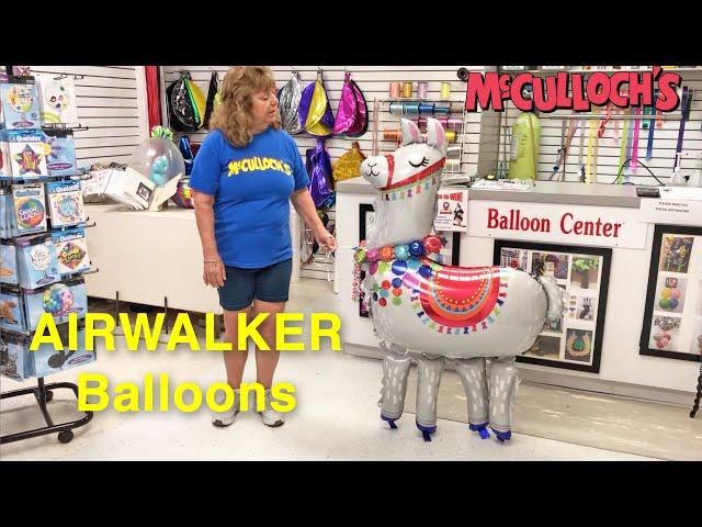 Airwalker Balloons at McCullochs Balloon Store in London