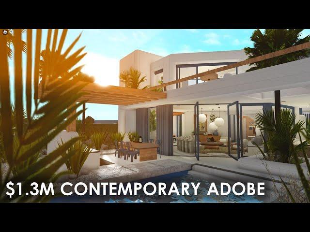 Contemporary Adobe (1.2M) - Shell Challenge - Bloxburg Builds