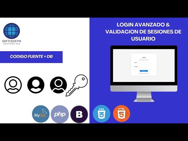 69. Login con Validacion de Sesiones , Roles & Password Encriptado - PHP & MYSQL + CODIGO FUENTE.