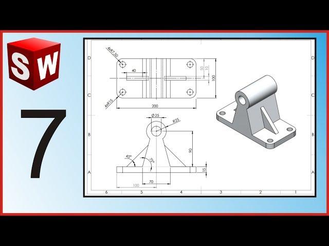 Tutorial Curso Básico en Solidworks Principiantes 7 | Diego Gaona