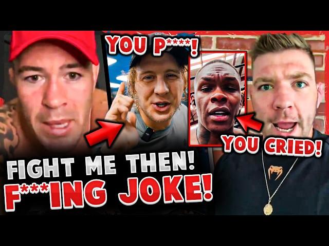 Colby Covington HEATED BACK AND FORTH w/ Paddy Pimblett! Dricus MOCKS Israel Adesanya for CRYING!