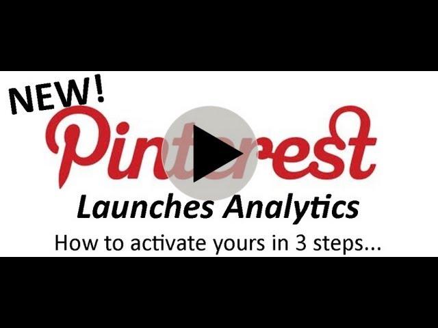 How To Activate NEW Pinterest Analytics