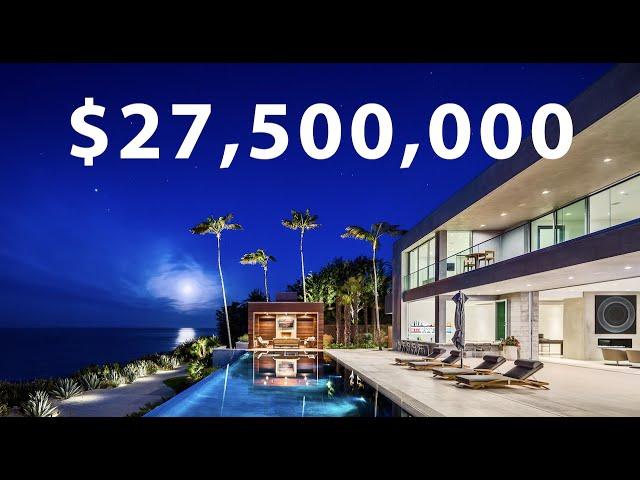 $27,500,000 MODERN ESTATE IN MALIBU, CA