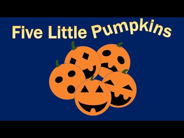 Five Little Pumpkins