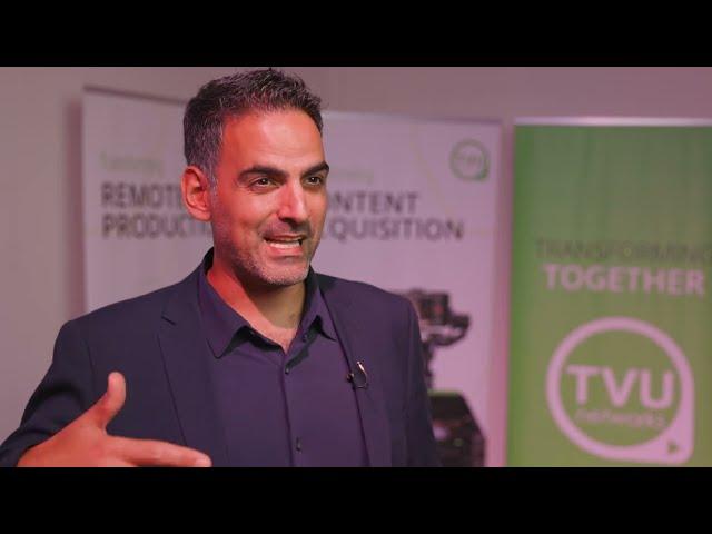 Sport Production Summit 2023: Yoni Tayar TVU Networks